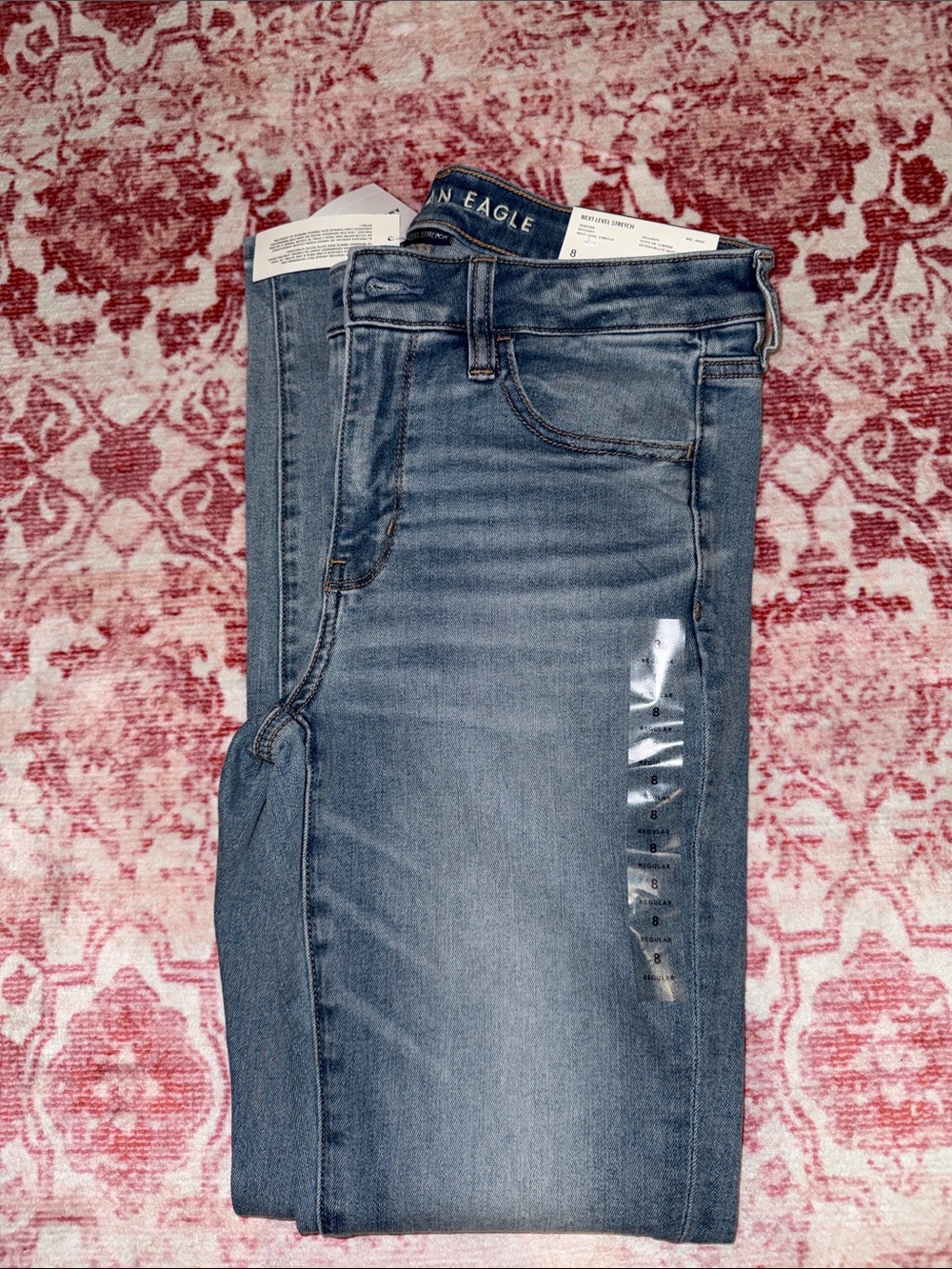 American Eagle Outfitters Light Blue Stretch Jeggings